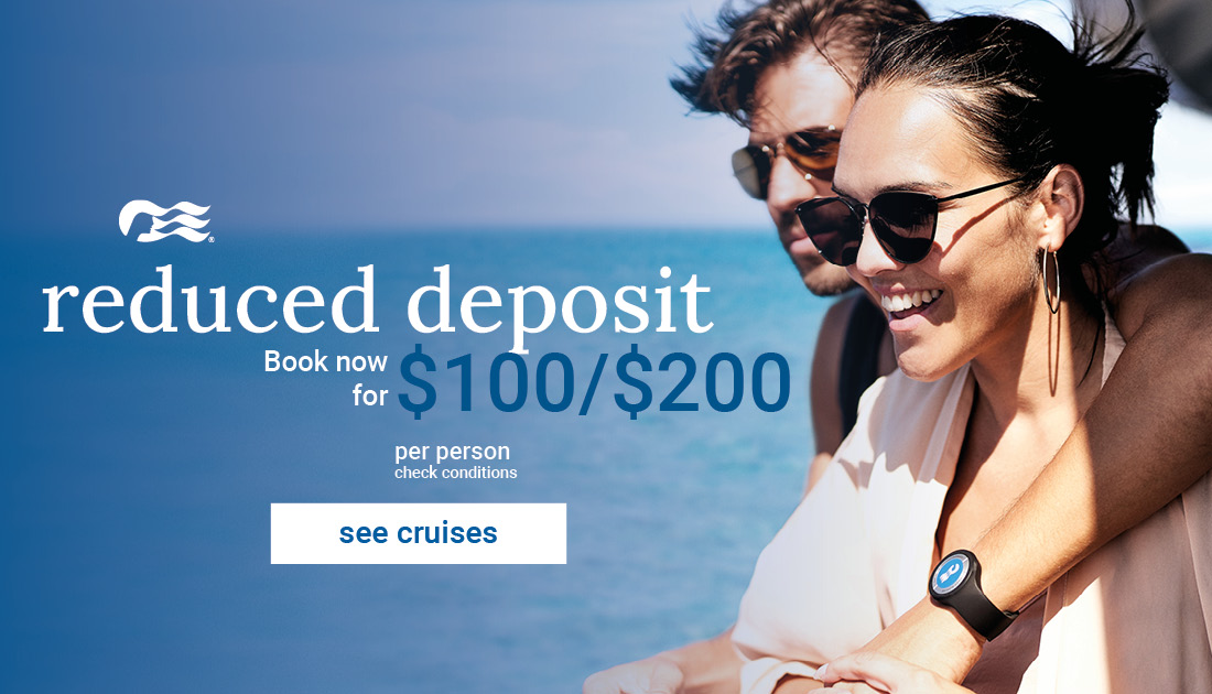 Princess Cruises reduced deposit
